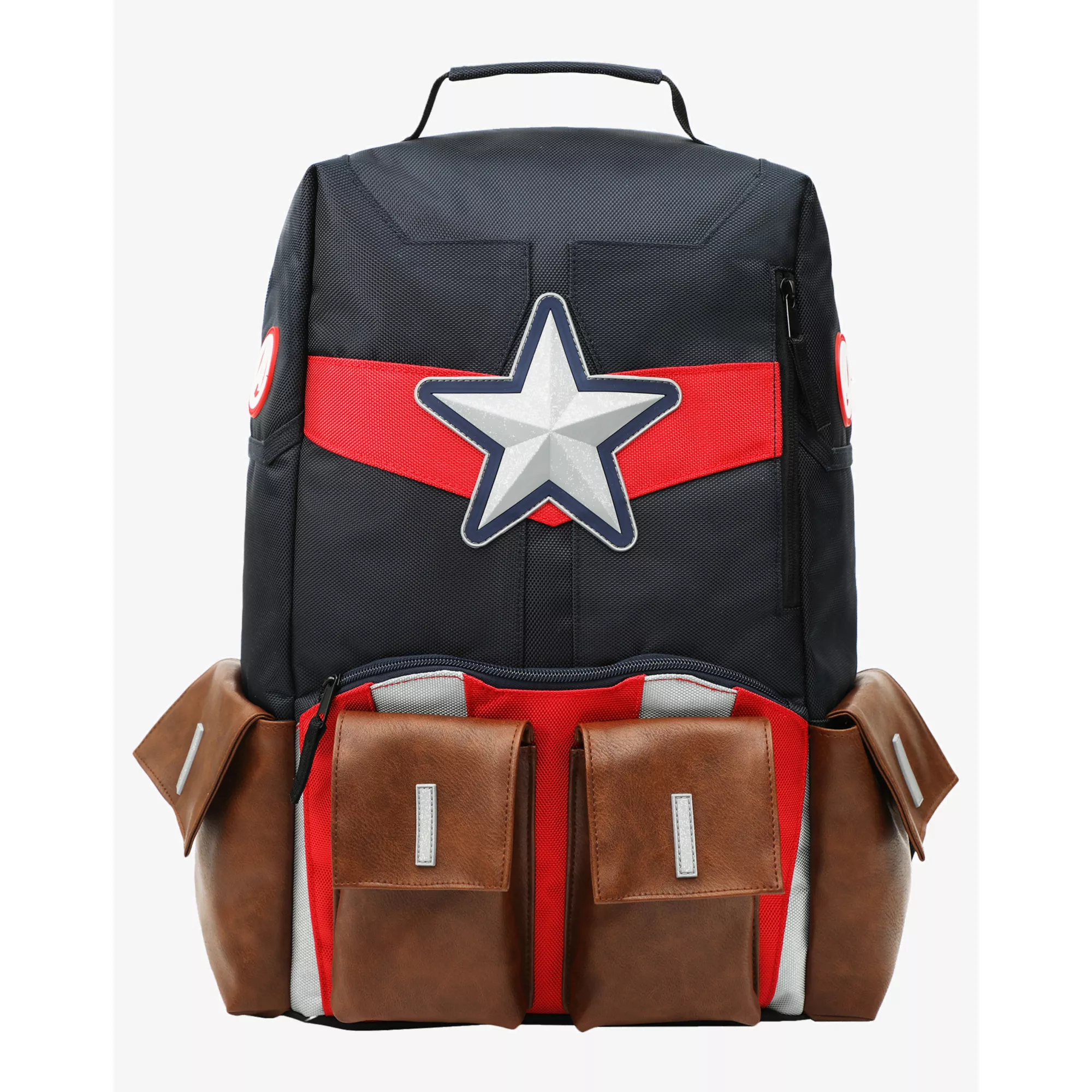 Captain American Built Up Backpack - Marvel at Spencer's