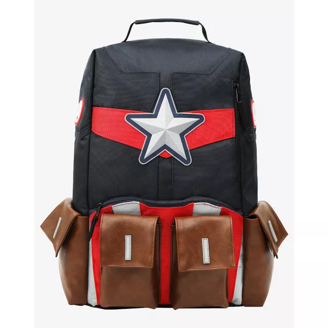 Captain American Built Up Backpack - Marvel at Spencer's