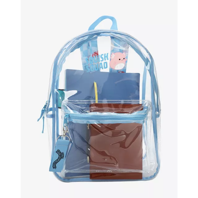 Clear Squishmallows Backpack at Spencer's