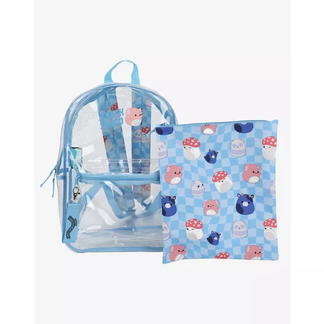 Clear Squishmallows Backpack at Spencer's