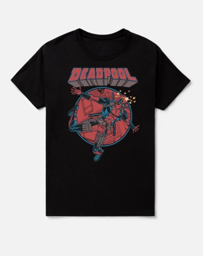 Falling Deadpool T Shirt - Deadpool & Wolverine