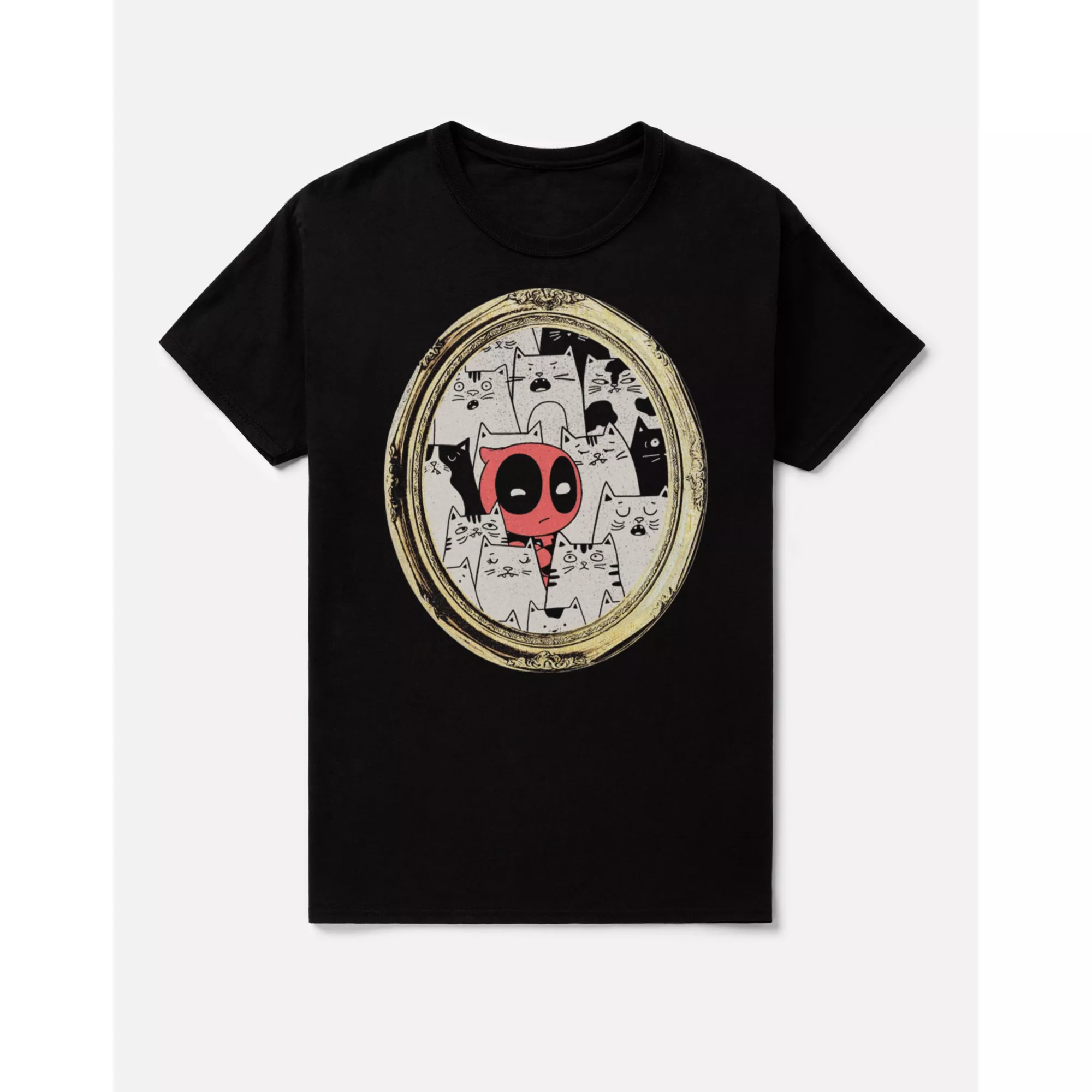 Deadpool Mini Cats T Shirt - Deadpool & Wolverine at Spencer's
