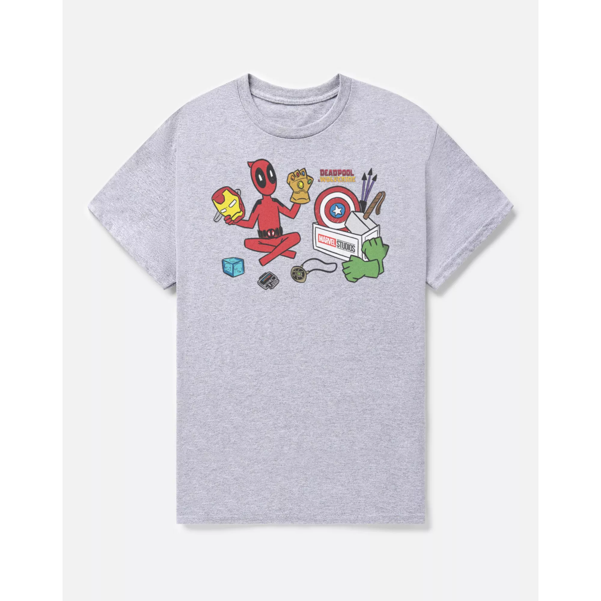 Deadpool Avengers Props T Shirt - Deadpool x Wolverine at Spencer's