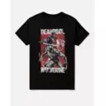 Contrast T Shirt - Deadpool x Wolverine at Spencer's