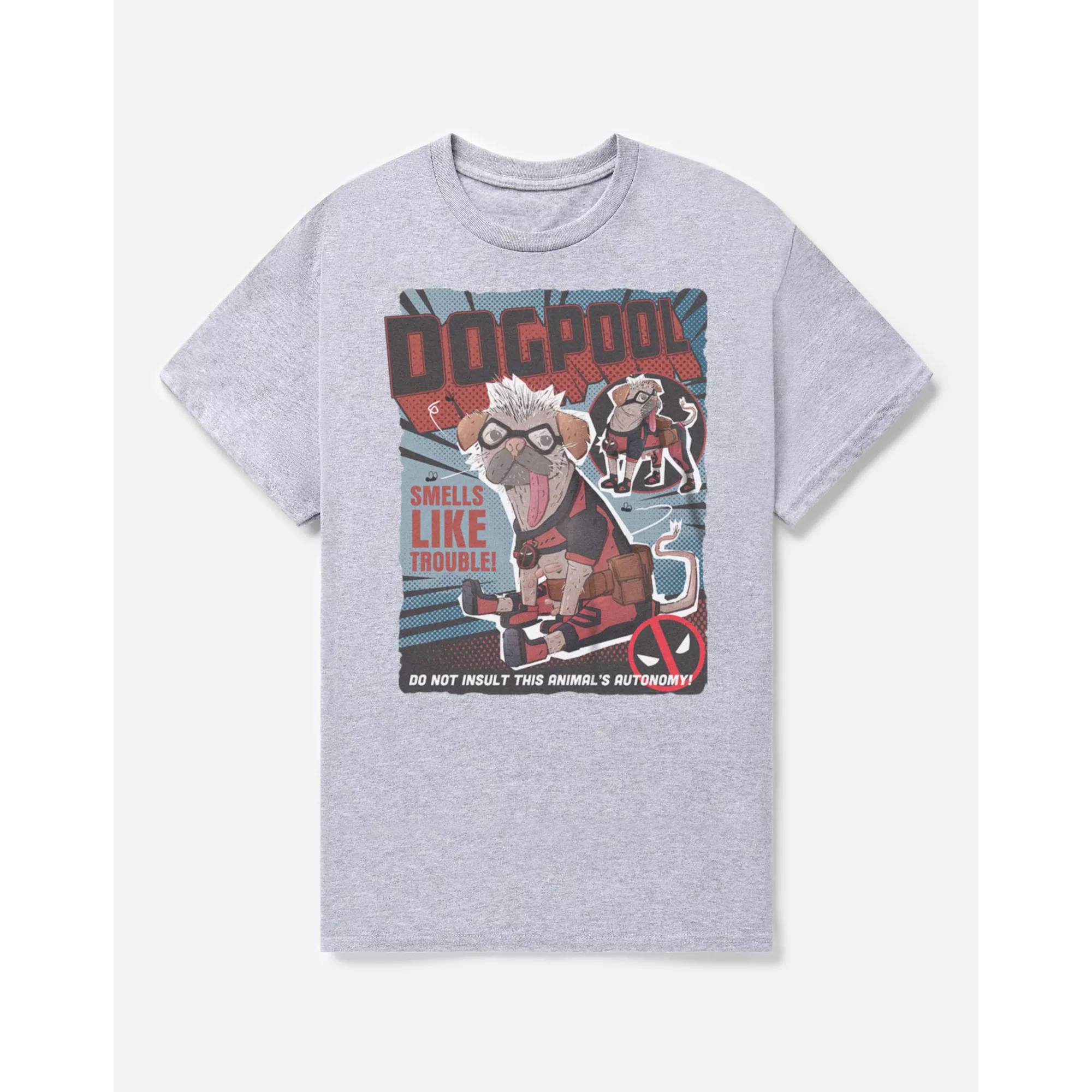 Dogpool T Shirt - Deadpool x Wolverine at Spencer's