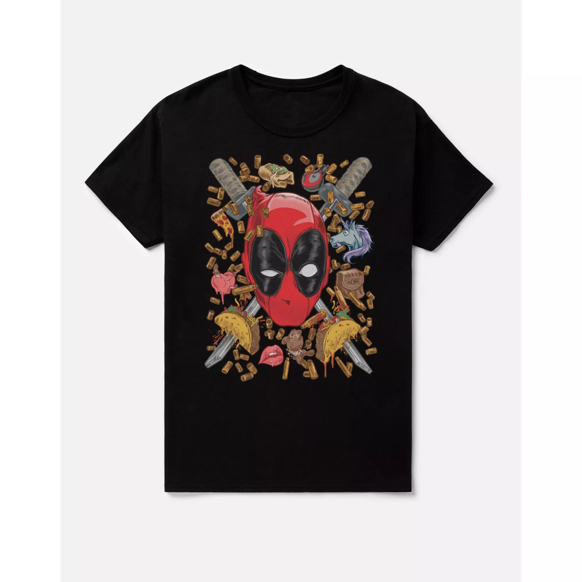Swords and Snacks T Shirt - Deadpool & Wolverine at Spencer's