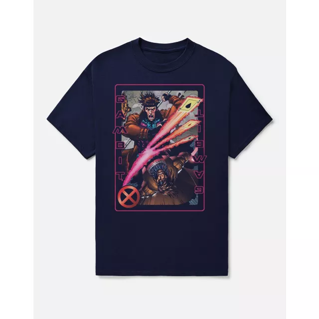 Gambit Card-Throwing T Shirt - Deadpool & Wolverine at Spencer's