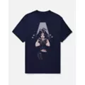 Navy Laura T Shirt - Deadpool & Wolverine at Spencer's