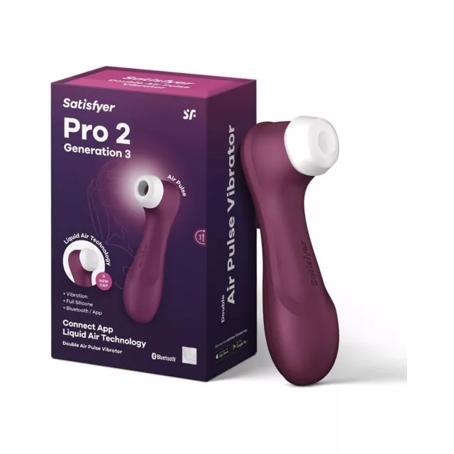 Satisfyer Pro 2 Generation 3 Red Air Pulse Stimulator