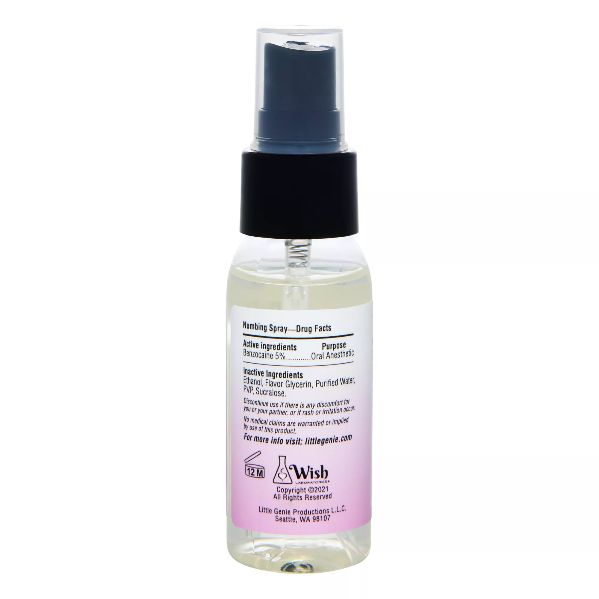 Deep AF Bubblegum Throat Numbing Spray - 1 oz. at Spencer's