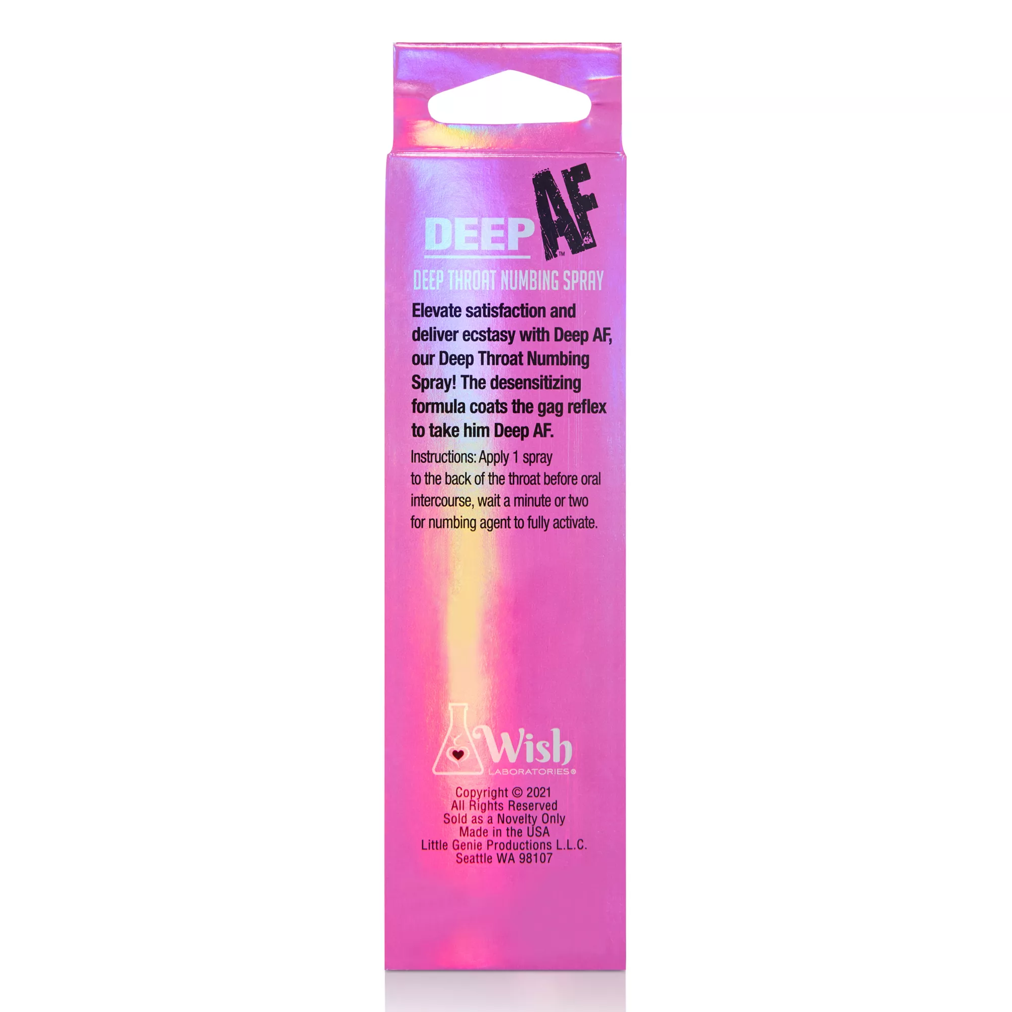 Deep AF Bubblegum Throat Numbing Spray - 1 oz. at Spencer's