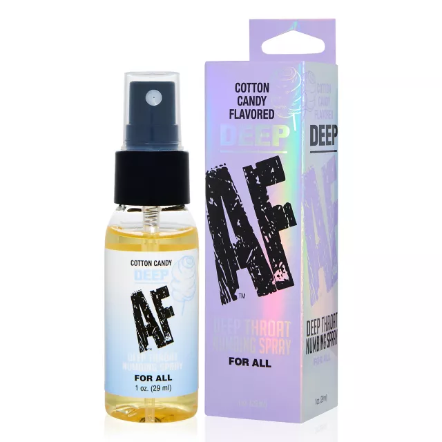 Deep AF Cotton Candy Throat Numbing Spray - 1 oz. at Spencer's