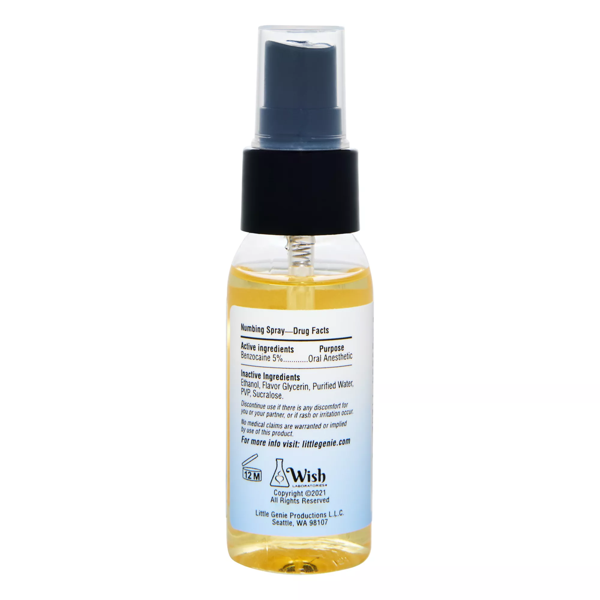 Deep AF Cotton Candy Throat Numbing Spray - 1 oz. at Spencer's