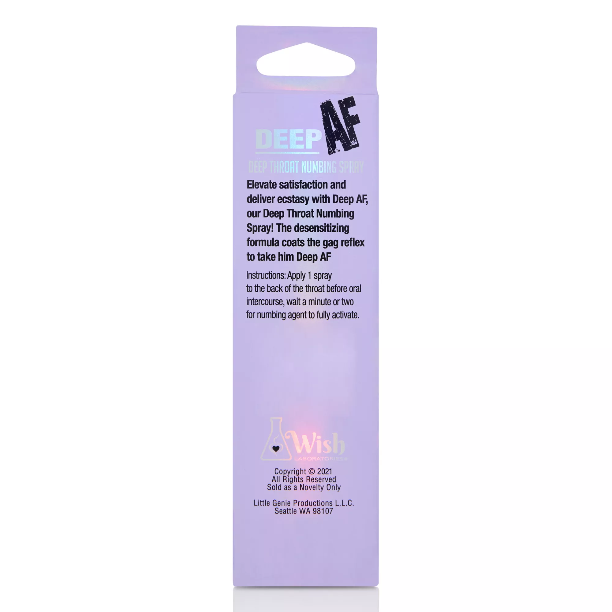 Deep AF Cotton Candy Throat Numbing Spray - 1 oz. at Spencer's