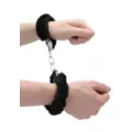 Black Furry Beginner Handcuffs at Spencer's