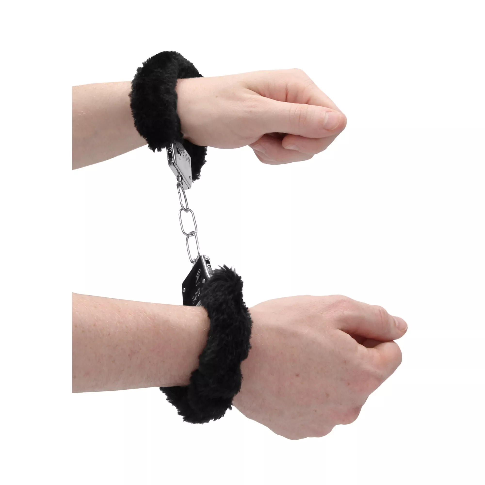 Black Furry Beginner Handcuffs at Spencer's