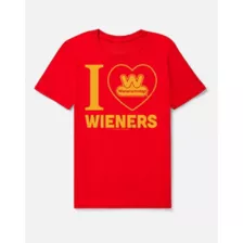 Wienerschnitzel I Heart Wieners T Shirt at Spencer's