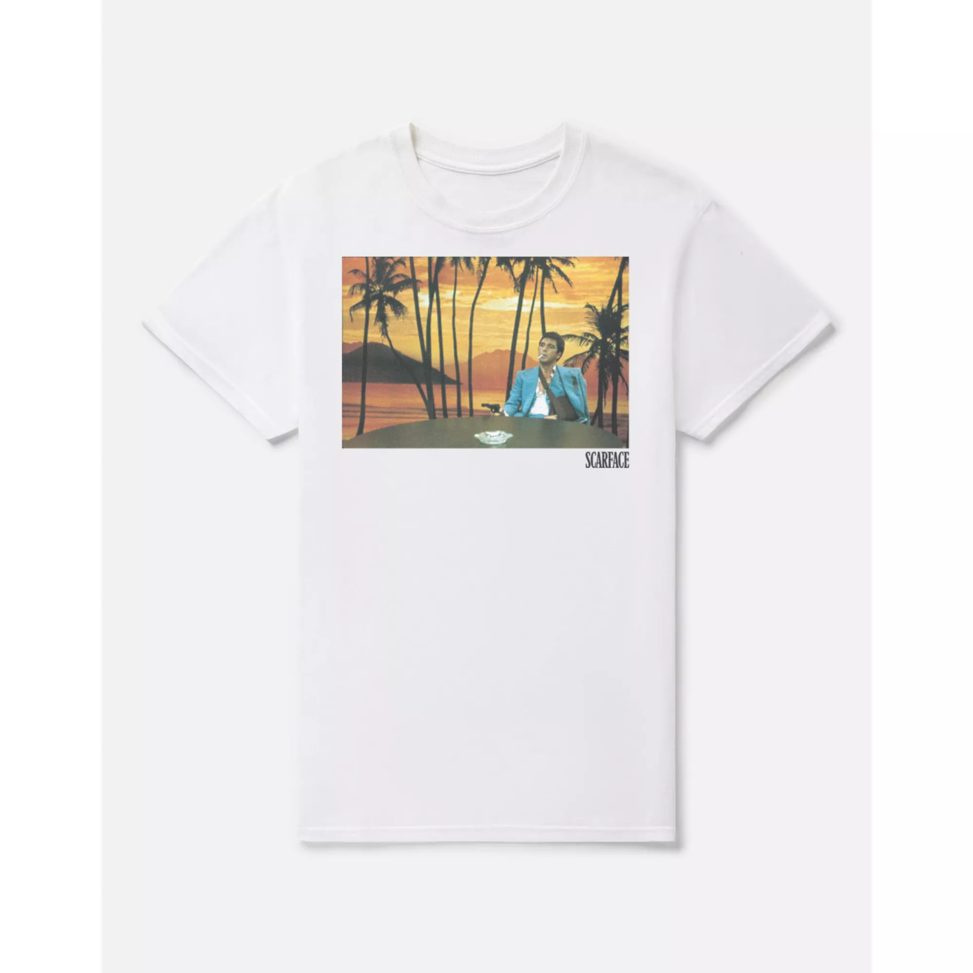 Scarface Sunset T Shirt at Spencer's