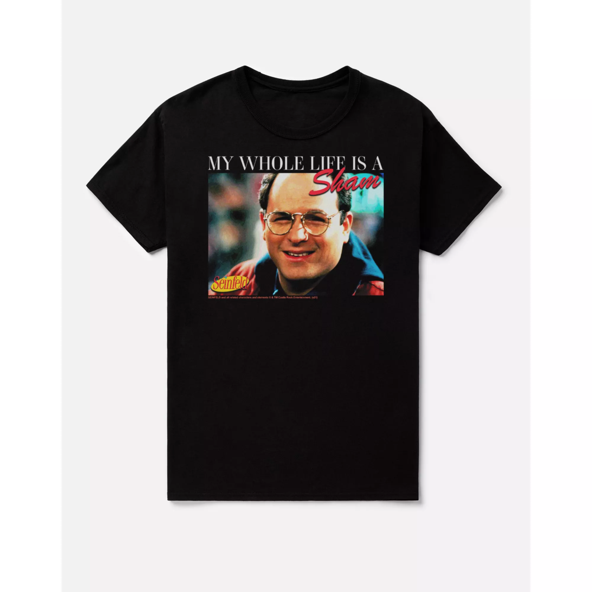 Seinfeld My Whole Life Is a Sham T Shirt at Spencer's