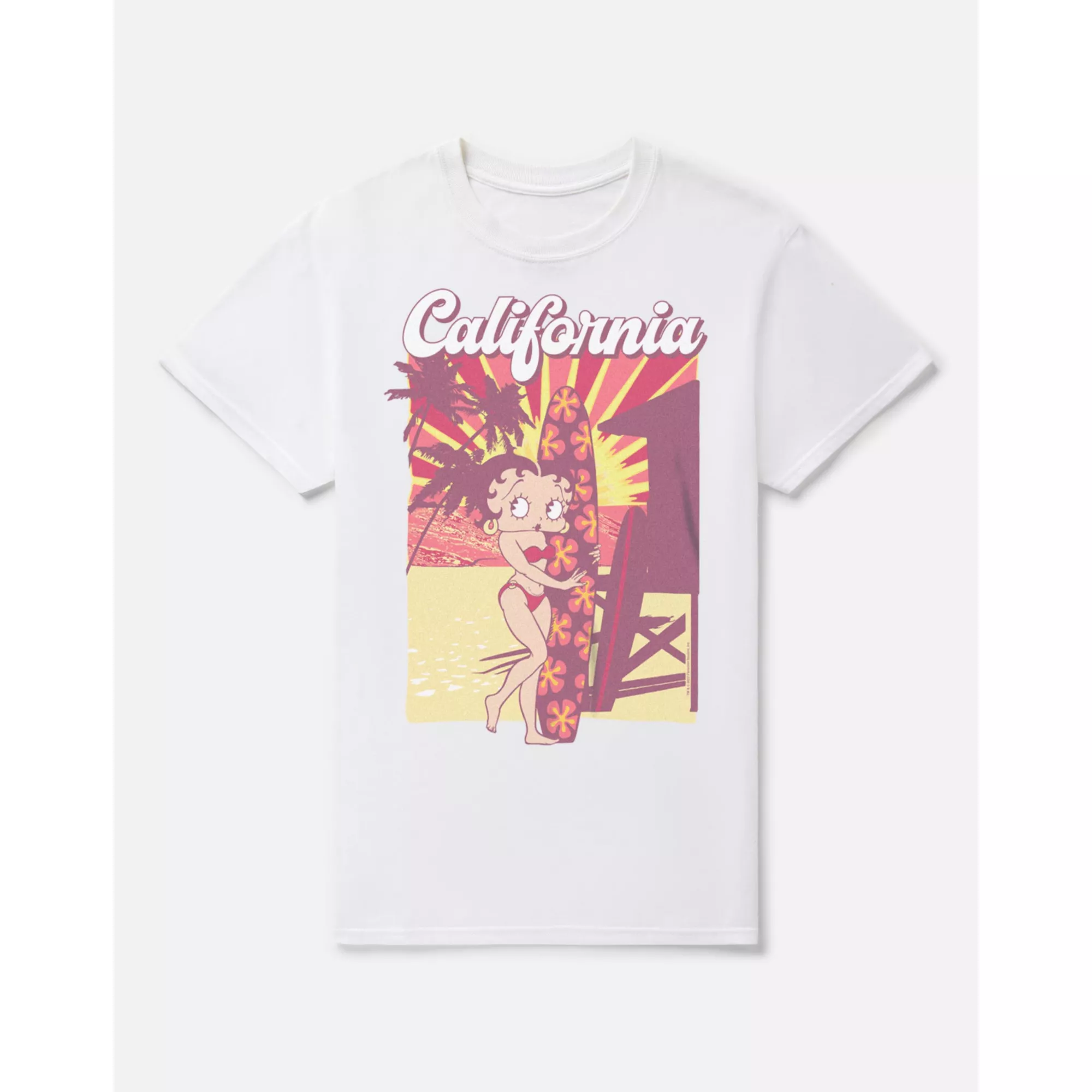 Betty Boop California T Shirt at Spencer's