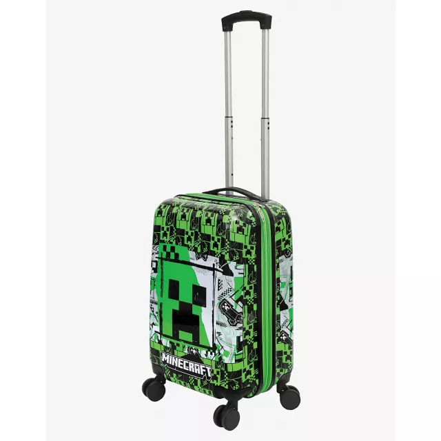 Creeper Luggage Case - Minecraft at Spencer's