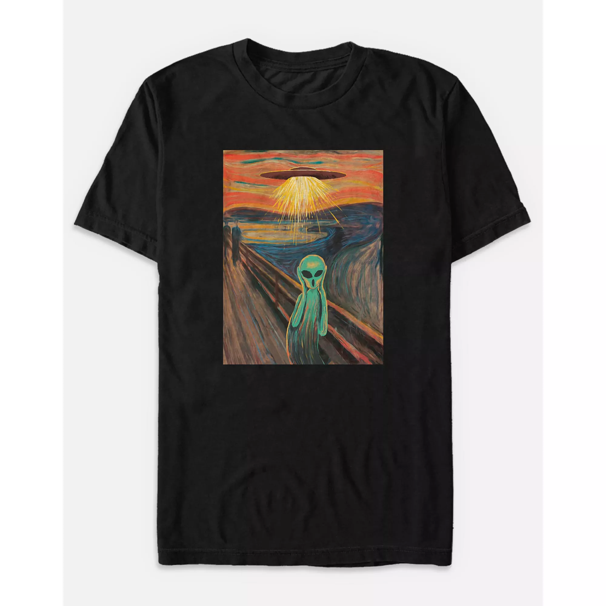 The Scream Alien Painting T Shirt
