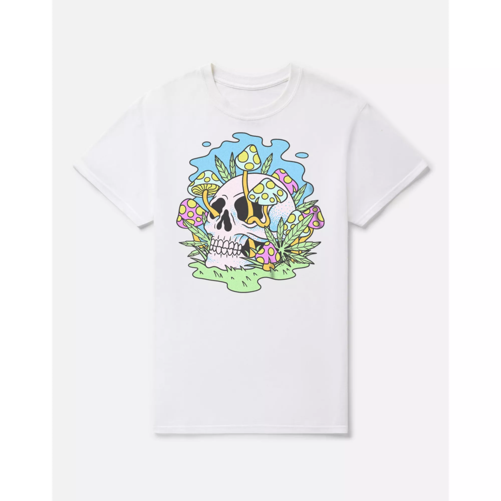 Skull Shroom T Shirt at Spencer's