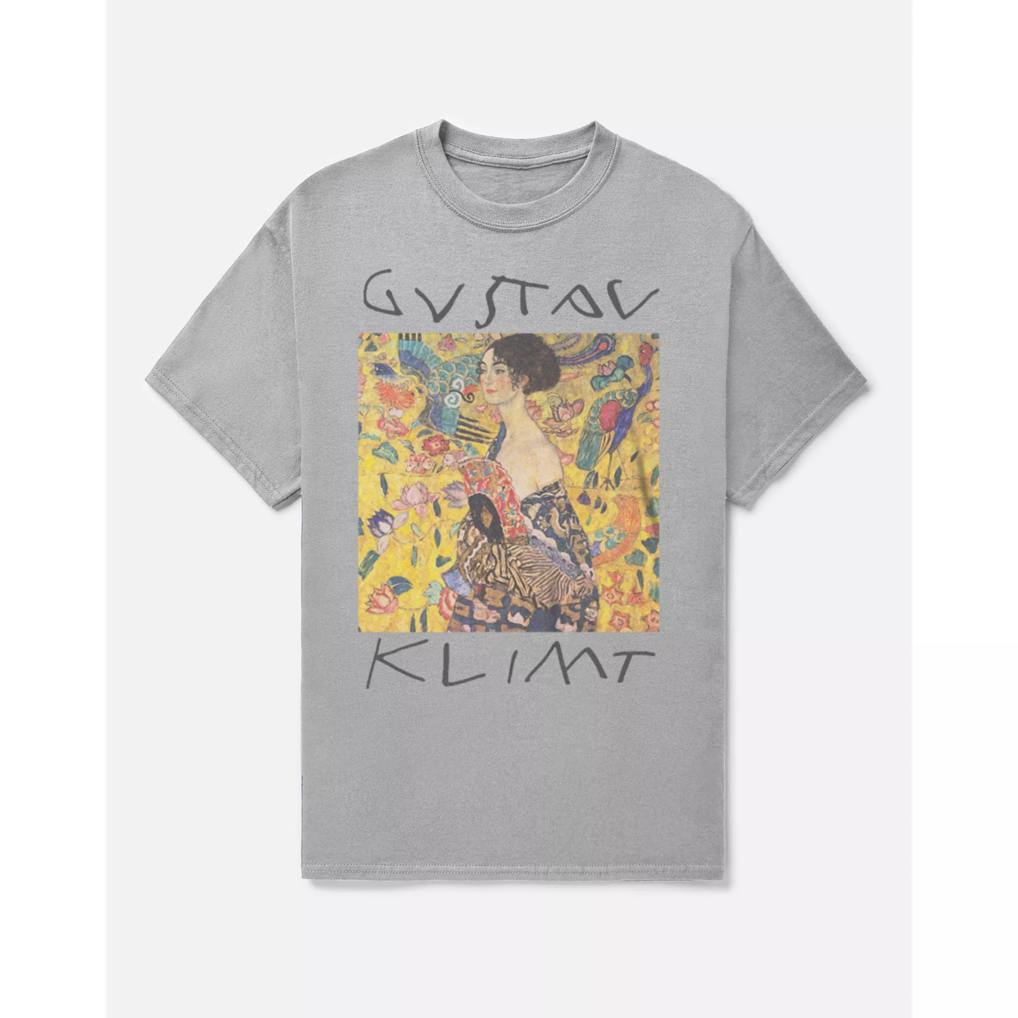 Gustav Klimt Lady with Fan T Shirt at Spencer's