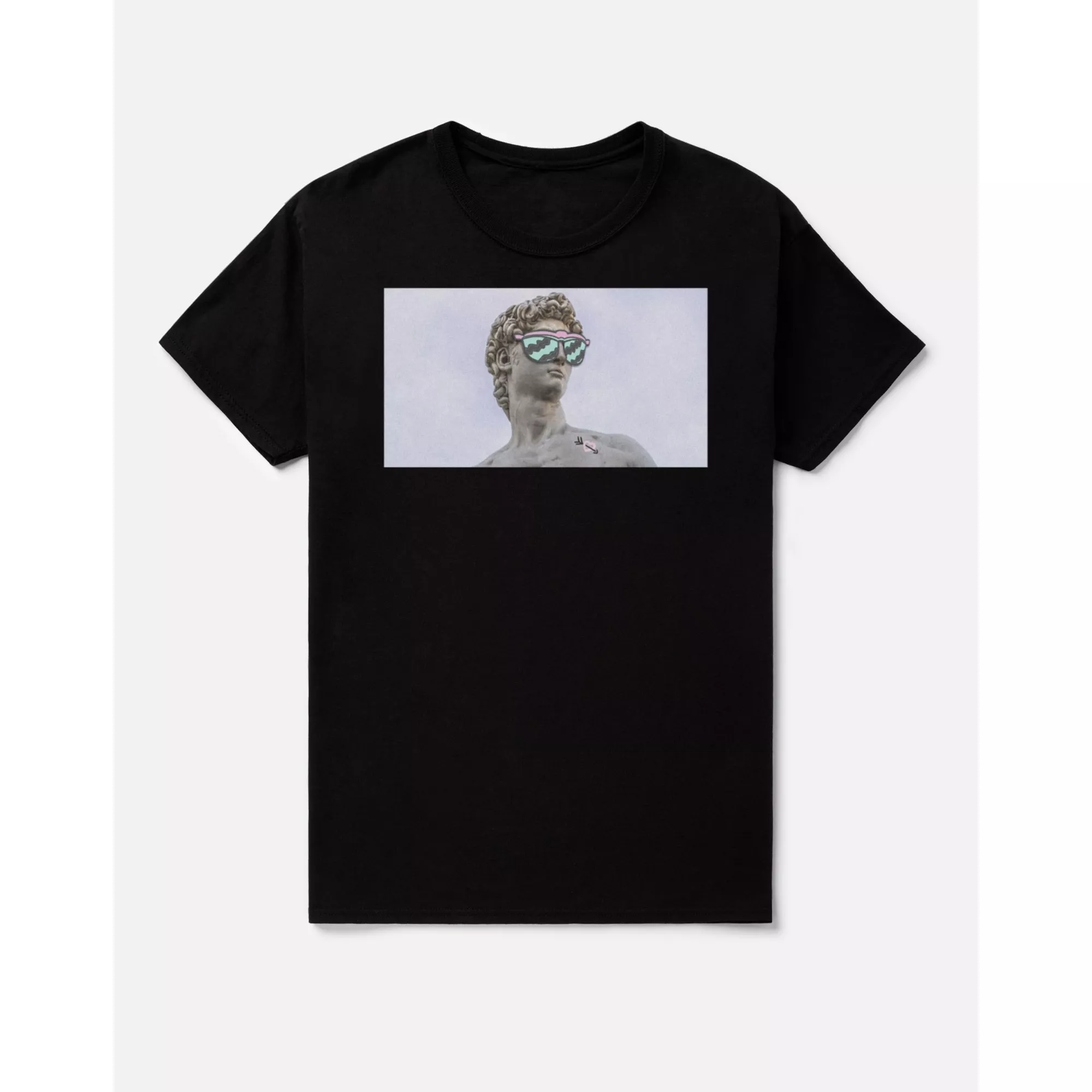 David with Sunglasses T Shirt at Spencer's