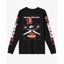 Child's Play 2 Chucky Poster Long Sleeve T Shirt at Spencer's
