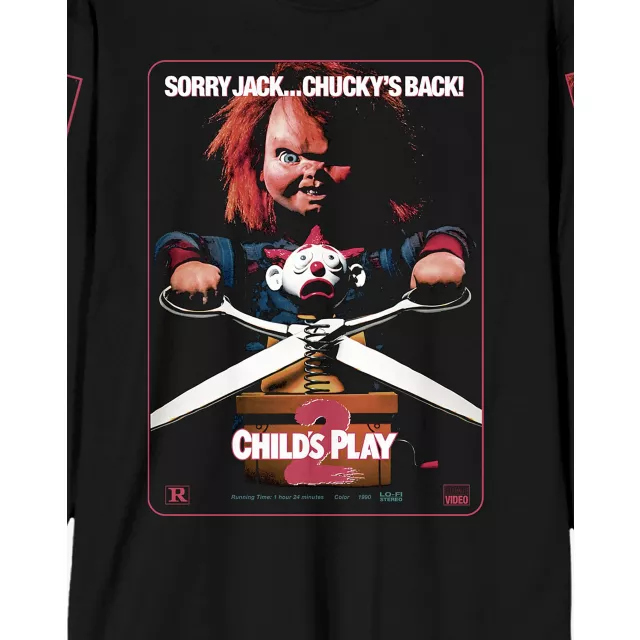 Child's Play 2 Chucky Poster Long Sleeve T Shirt at Spencer's