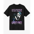 Ghost Face Let's Watch Scary Movies T Shirt at Spencer's