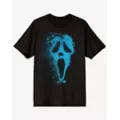 Ghost Face Blue Mask T Shirt at Spencer's