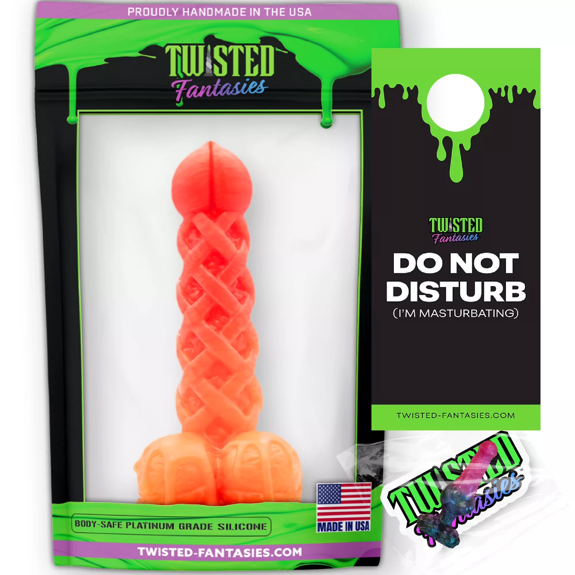 Twisted Fantasies Peach Pie Dildo at Spencer's
