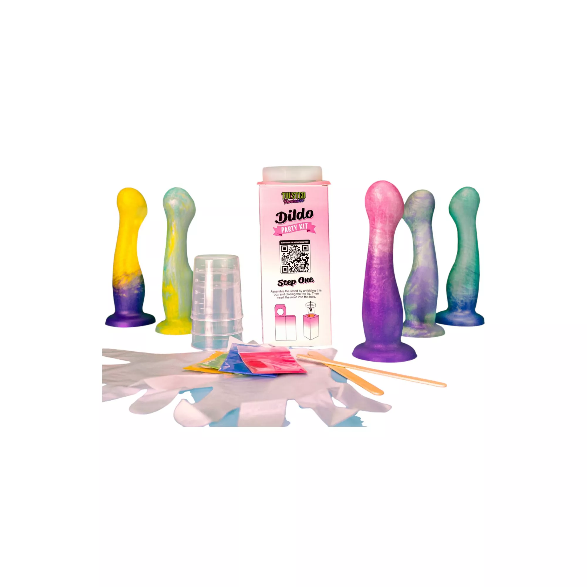Twisted Fantasies DIY Dildo Party Kit at Spencer's
