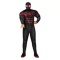 Adult Miles Morales Muscle Suit Costume - Spider-Man at Spirit Halloween