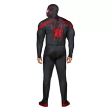 Adult Miles Morales Muscle Suit Costume - Spider-Man at Spirit Halloween