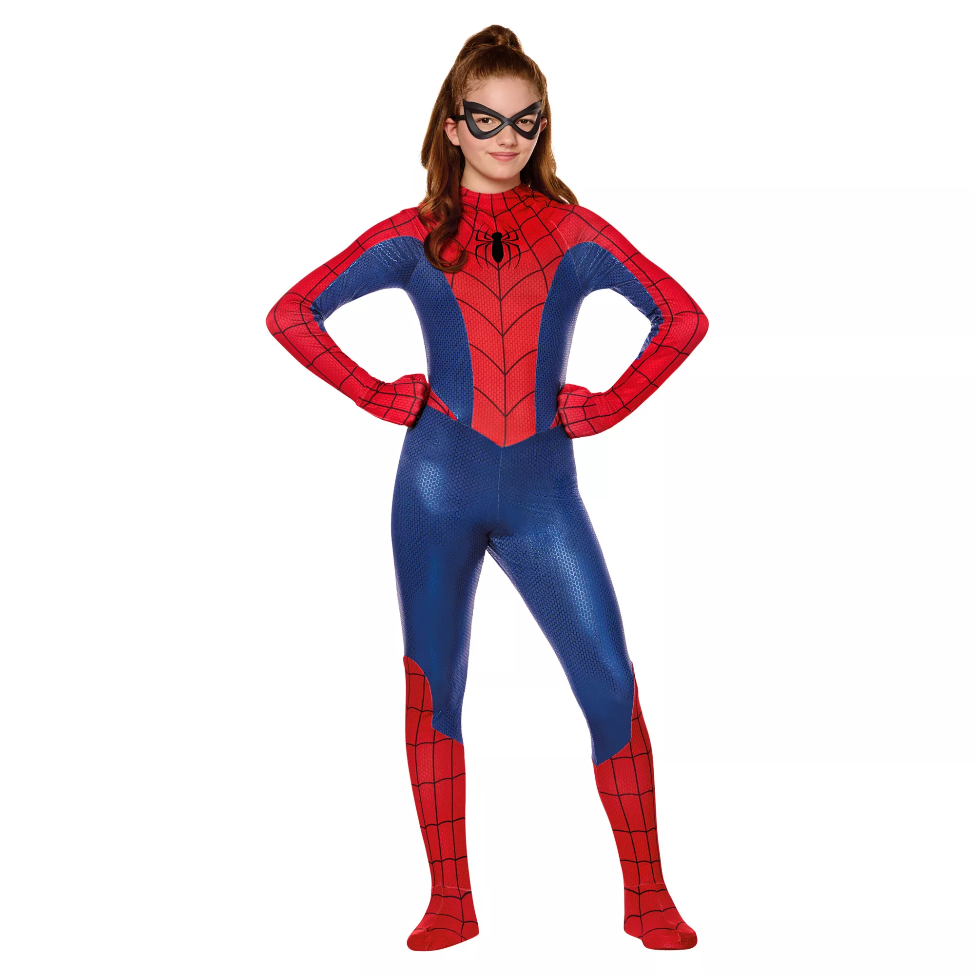 Kids Classic Spider-Man Jumpsuit Costume at Spencer's