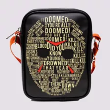 Buckle-Down Jason Voorhees Flat Crossbody Bag - Friday the 13th at Spencer's