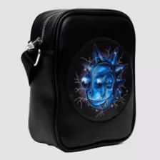 Buckle-Down Rick and Morty Electric Face Crossbody Bag at Spencer's