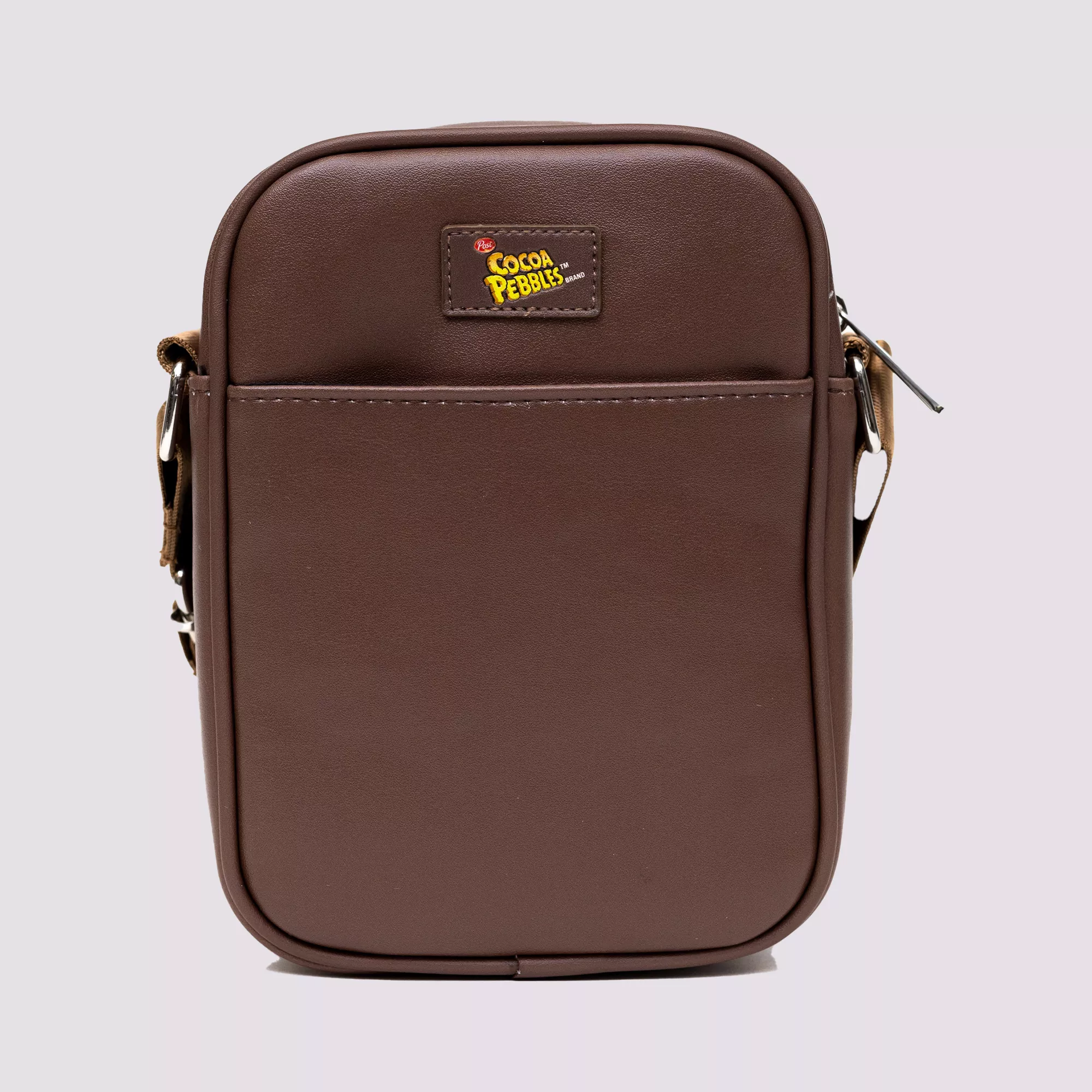 Buckle-Down Cocoa Pebbles Fred and Barney Cereal Box Crossbody Bag - The Flintstones at Spencer's