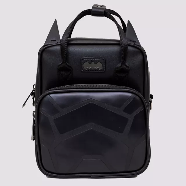 Buckle-Down Batman Embossed Armor Crossbody Bag - DC Comics at Spencer's