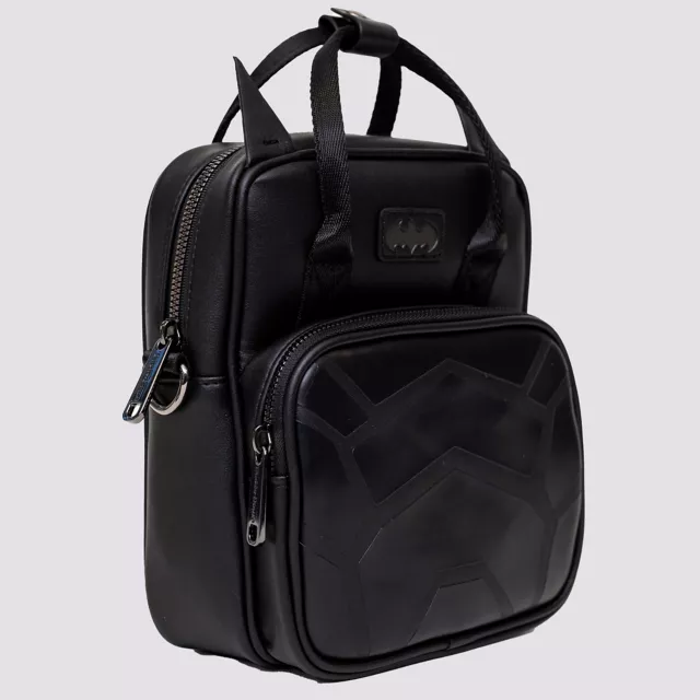 Buckle-Down Batman Embossed Armor Crossbody Bag - DC Comics at Spencer's