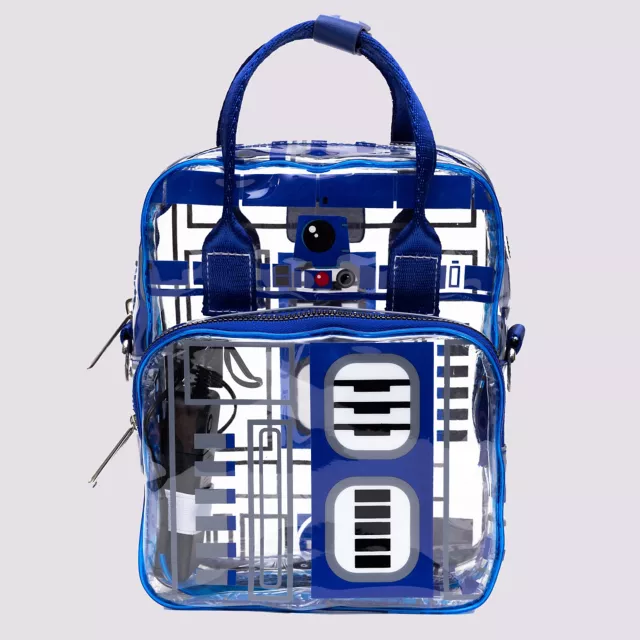 Buckle-Down Light-Up R2-D2 Clear Crossbody Bag - Star Wars at Spencer's