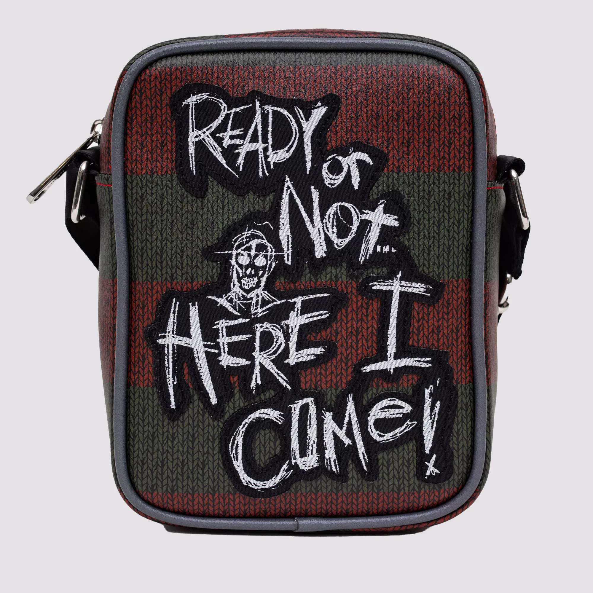 Buckle-Down Freddy Krueger Ready or Not Crossbody Bag - A Nightmare on Elm Street at Spencer's