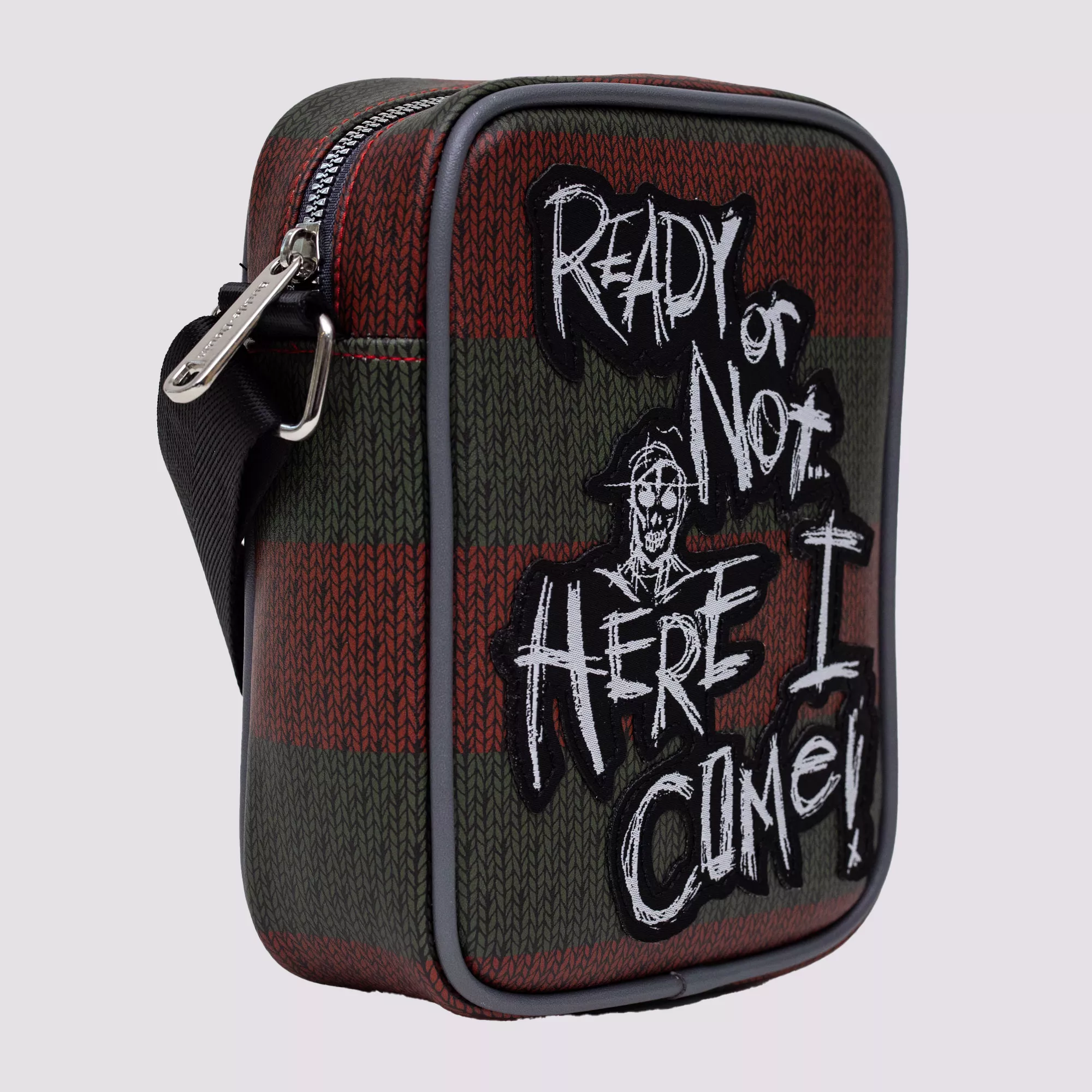 Buckle-Down Freddy Krueger Ready or Not Crossbody Bag - A Nightmare on Elm Street at Spencer's