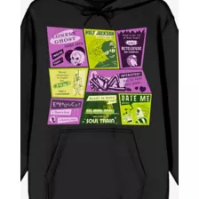 Beetlejuice Advertisement Cards Hoodie - Beetlejuice Beetlejuice at Spencer's