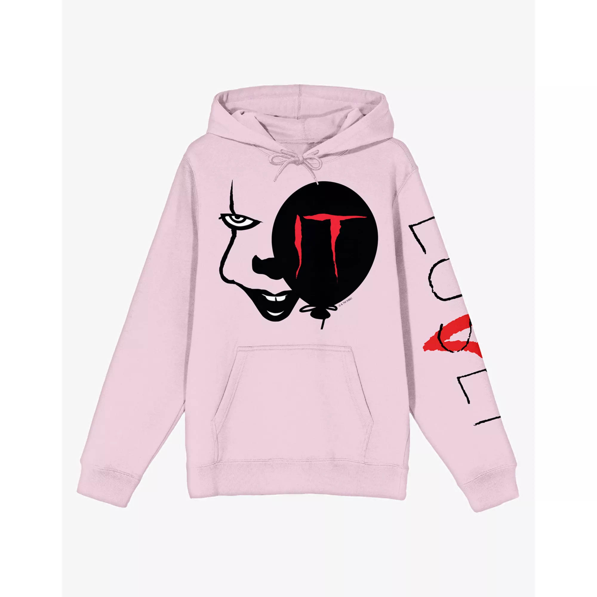 Pink Pennywise Balloon Hoodie - IT Chapter 2 at Spencer's