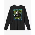 Wolf Jackson Afterlife Crime Unit Long Sleeve T Shirt - Beetlejuice Beetlejuice at Spencer's