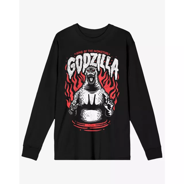 Godzilla King of Monsters Long Sleeve T Shirt at Spencer's